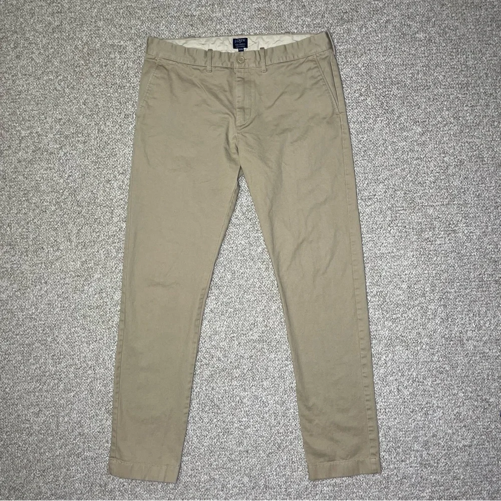 J. Crew The Driggs khaki pants